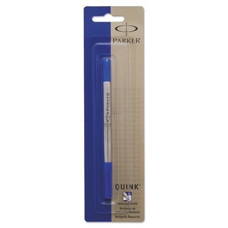 Parker Refill for Roller Ball Pens, Medium, Blue Ink 1950324